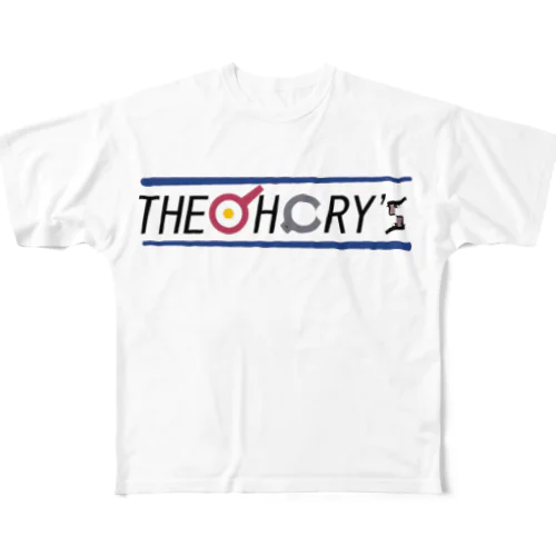 THE OHCRY'S（切り抜き文字） フルグラフィックTシャツ