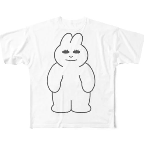 babumi usagi フルグラフィックTシャツ