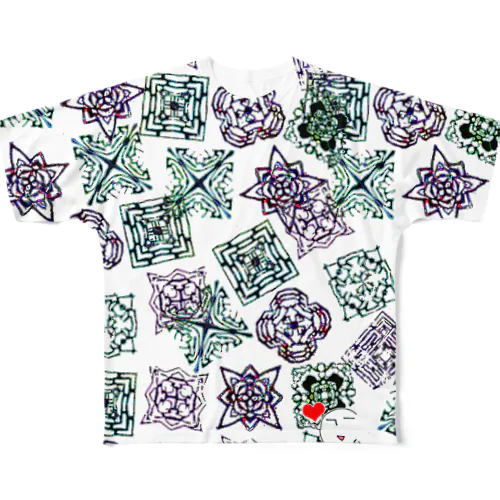 きりえ All-Over Print T-Shirt