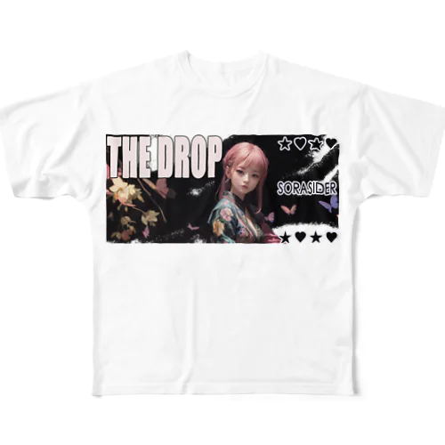 THE DROP ♥ フルグラフィックTシャツ