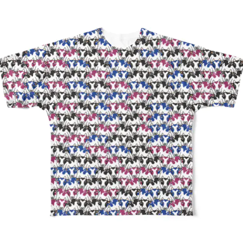 まぎらわしい牛_V2 All-Over Print T-Shirt