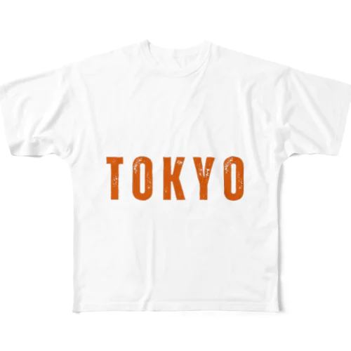 TOKYO フルグラフィックTシャツ