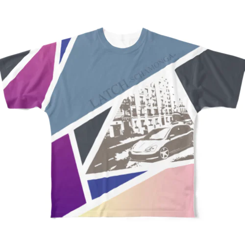 european(黒) All-Over Print T-Shirt