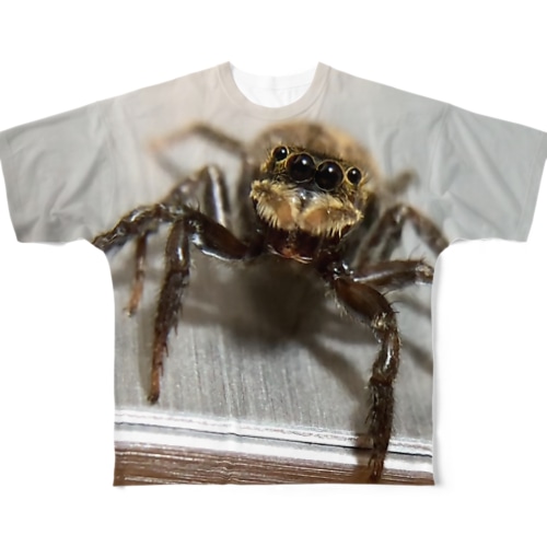ハエトリちゃん爆発Tシャツ All-Over Print T-Shirt