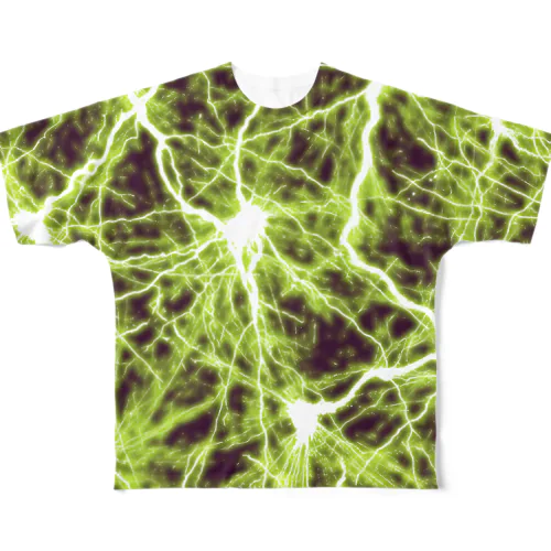 Green Thunder フルグラフィックTシャツ