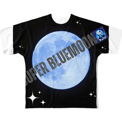 Super Bluemoon Brand🎵 All-Over Print T-Shirt