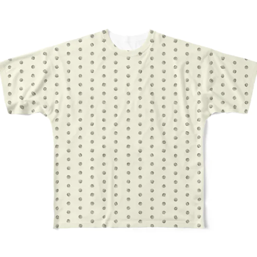 ダンゴムシドット All-Over Print T-Shirt