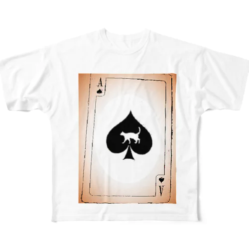 ACE OF SPADES All-Over Print T-Shirt