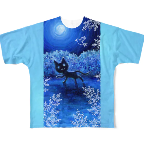 猫町2023（Light blue) All-Over Print T-Shirt