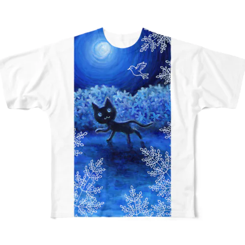 猫町2023（White) All-Over Print T-Shirt