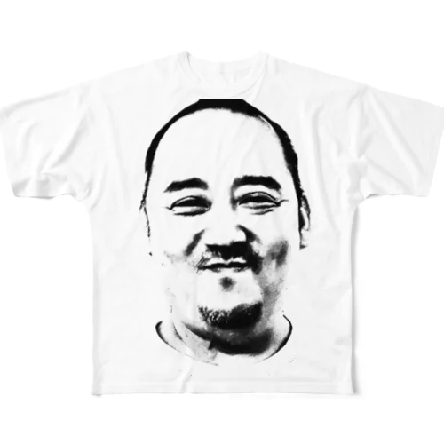 光と影のよし All-Over Print T-Shirt