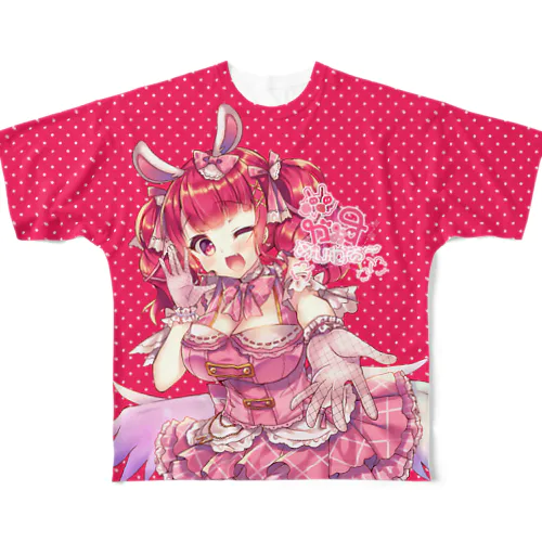 フルグラフィック限定TシャツPINK フルグラフィックTシャツ