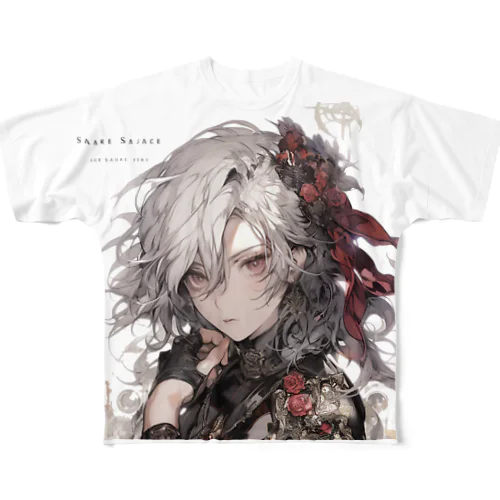 薔薇の騎士 フルグラフィックTシャツ