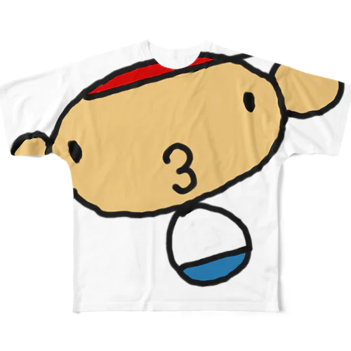 あきkun フルグラフィックTシャツ