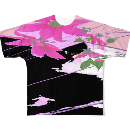 皇帝ダリア All-Over Print T-Shirt