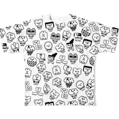 いっぱいウチュウクン All-Over Print T-Shirt