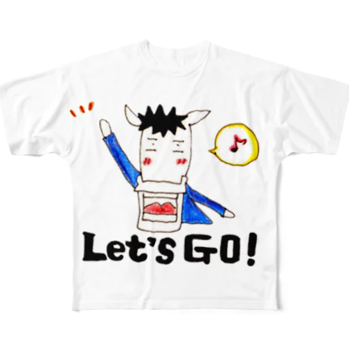 LET'S GO! All-Over Print T-Shirt