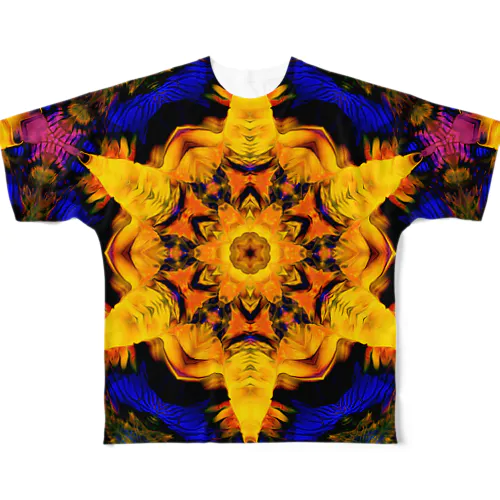 ヘキサグラム_001 フルグラフィックTシャツ
