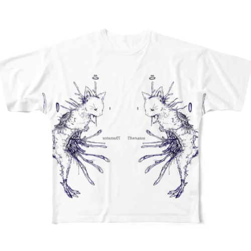Thanatos All-Over Print T-Shirt