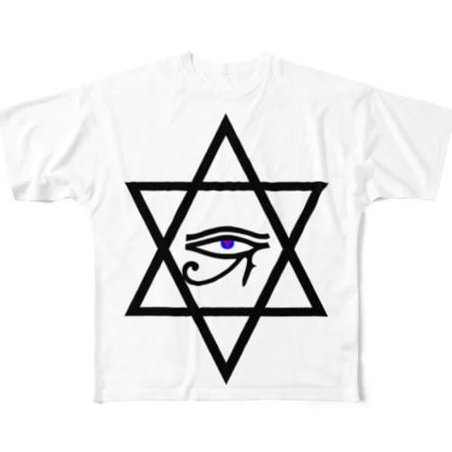 ホルスの目2 All-Over Print T-Shirt