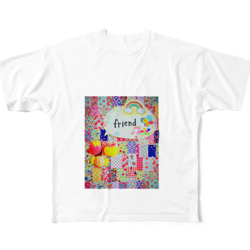 フレンド☆ All-Over Print T-Shirt