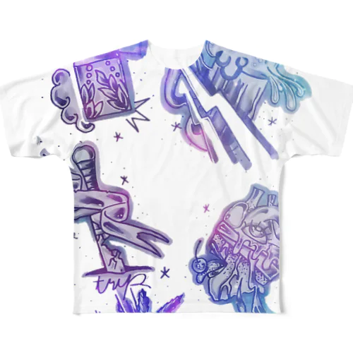 ××× All-Over Print T-Shirt