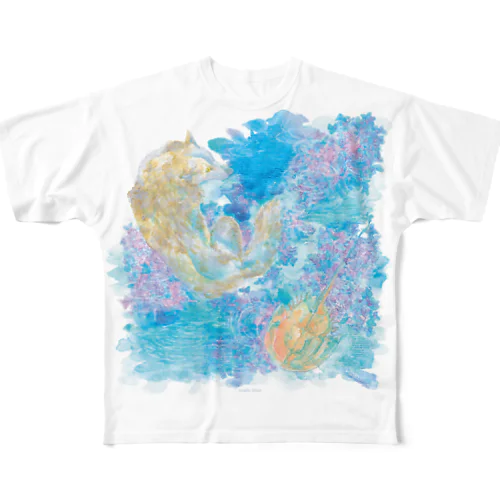 RAIN All-Over Print T-Shirt