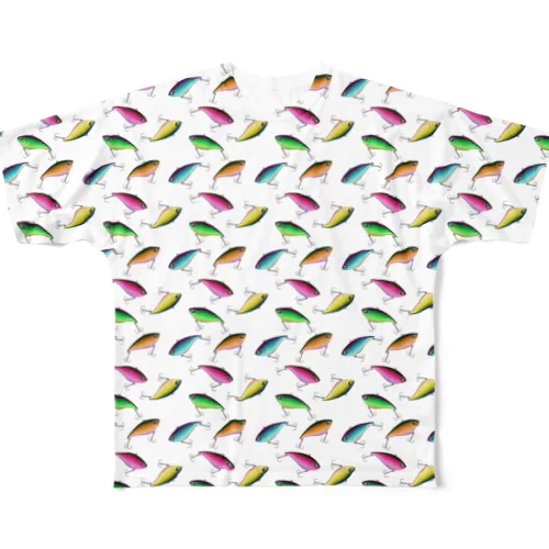 バイブレーション All-Over Print T-Shirt