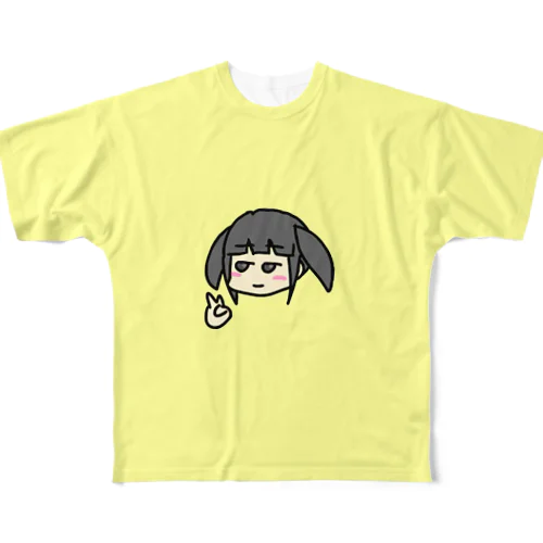 にこにー フルグラフィックTシャツ