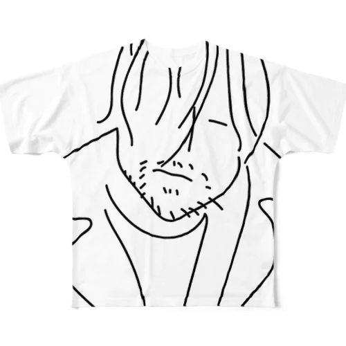 ふるぐにゃふぃっくT All-Over Print T-Shirt