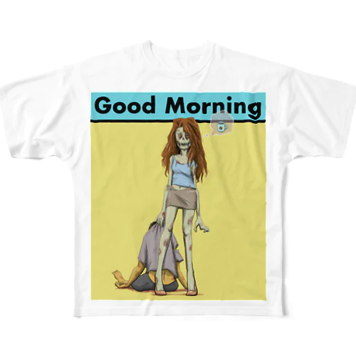 Good Morning coffee All-Over Print T-Shirt