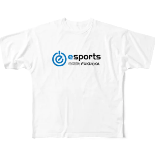 eスポーツ大原福岡　横ロゴ All-Over Print T-Shirt