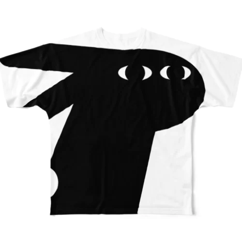 ANIMALシリーズ　うさぎ All-Over Print T-Shirt