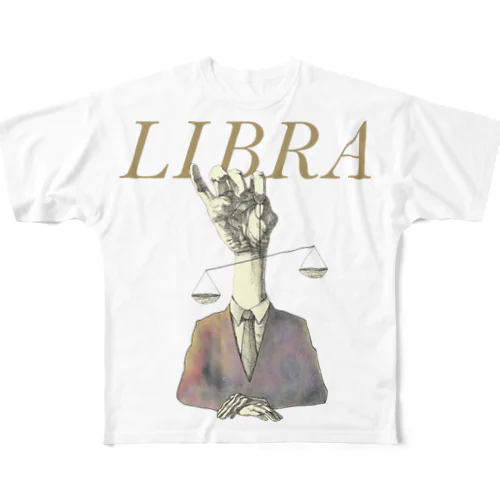 Libra フルグラフィックTシャツ