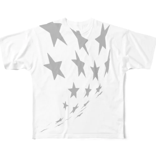 星 フルグラフィックTシャツ