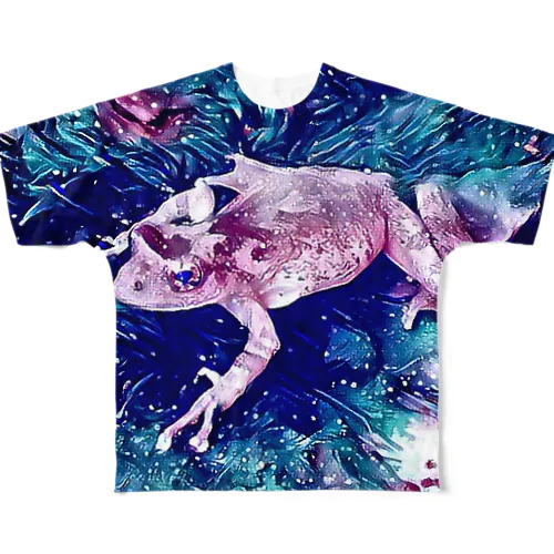 Fantastic Frog -Wild Version- All-Over Print T-Shirt