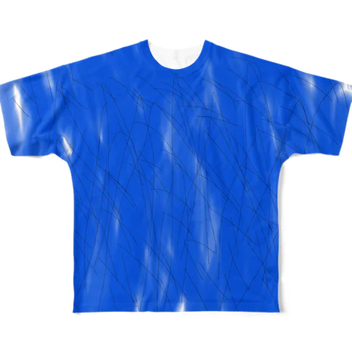 ほっといてくれブルーなんだよ。 All-Over Print T-Shirt