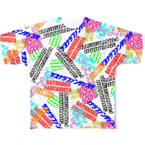 主張強めなTシャツ All-Over Print T-Shirt