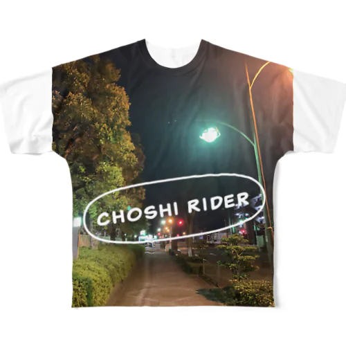 CHOSHI RIDER フルグラフィックTシャツ