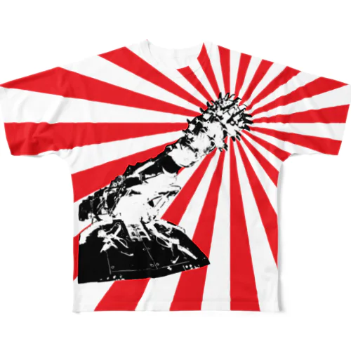 進め！BIGなロードヘッダー All-Over Print T-Shirt