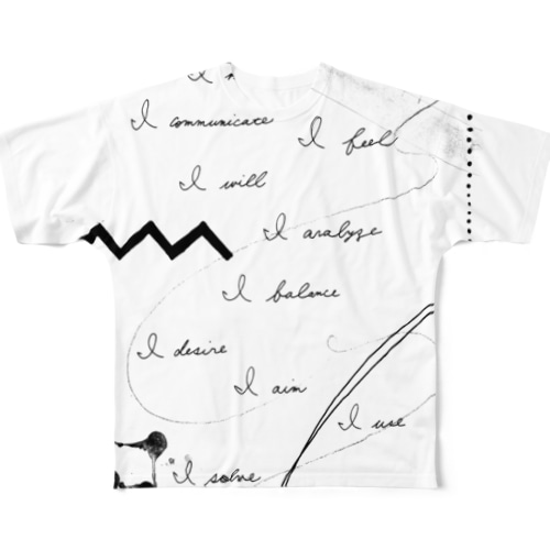 12星座キーワード All-Over Print T-Shirt