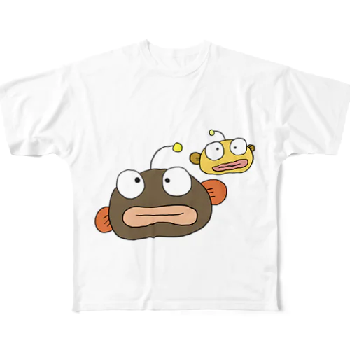 ちょうちんあんこう All-Over Print T-Shirt
