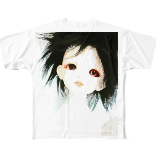 Red eyes neo All-Over Print T-Shirt