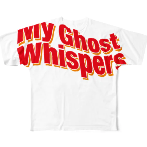 MY GHOST WHISPRES フルグラフィックTシャツ