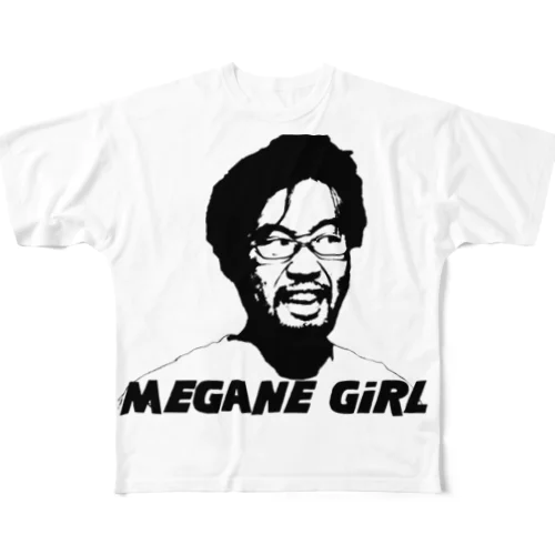 MEGANE GiRL フルグラフィックTシャツ