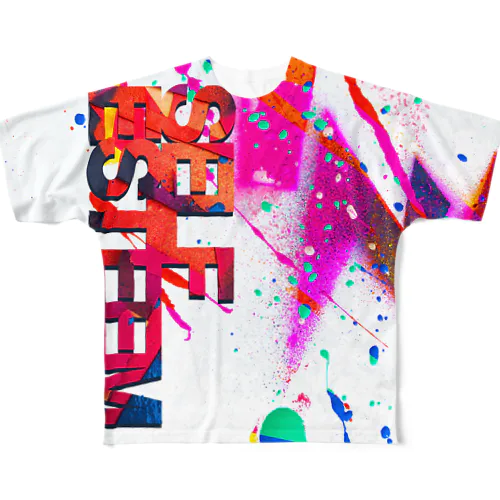 自己肯定感（SELF-ESTEEM）Tシャツ All-Over Print T-Shirt