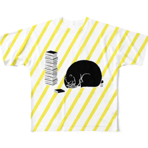 ブックマさん All-Over Print T-Shirt