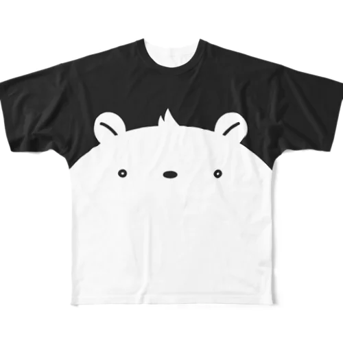 しろくま フルグラフィックTシャツ