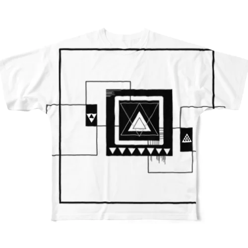 square..... フルグラフィックTシャツ