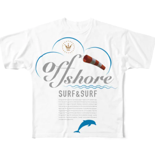 OffShore フルグラフィックTシャツ